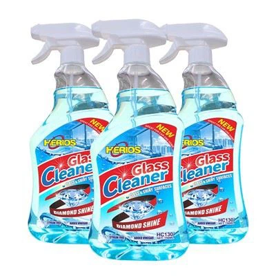 HERIOS Window Cleaner Spray Window Cleaner Spray 750 Ml Home Care Liquid Glass Cleaner Spray